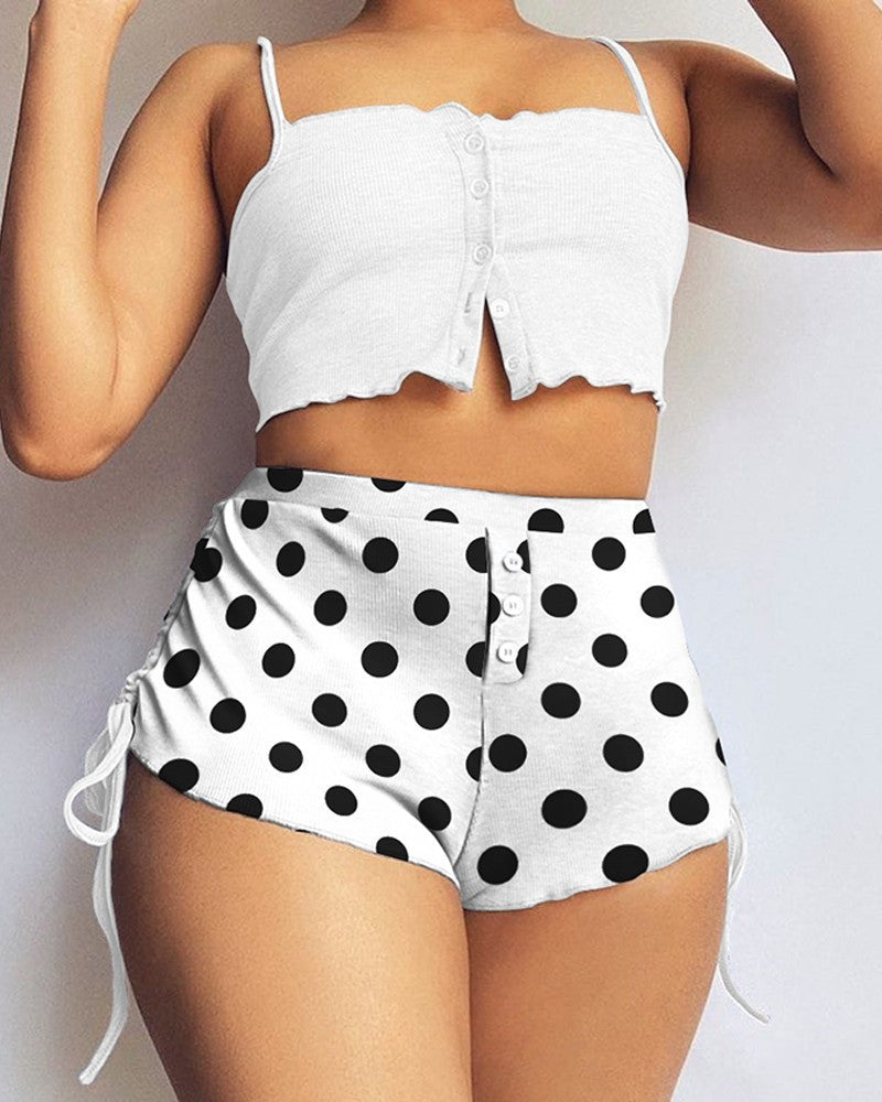 Printed Personalized Fashion Casual Sports Yoga Shorts