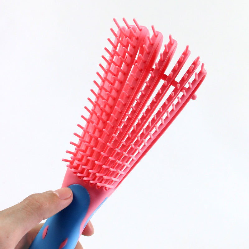 Octopus Hairdressing And Combing Massage