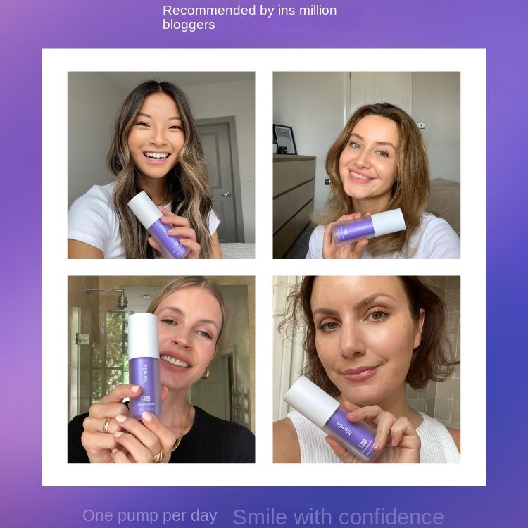 Purple Toothpaste Color Corrector Toothpaste For Teeth White Brightening Tooth Care Toothpaste Reduce Yellowing