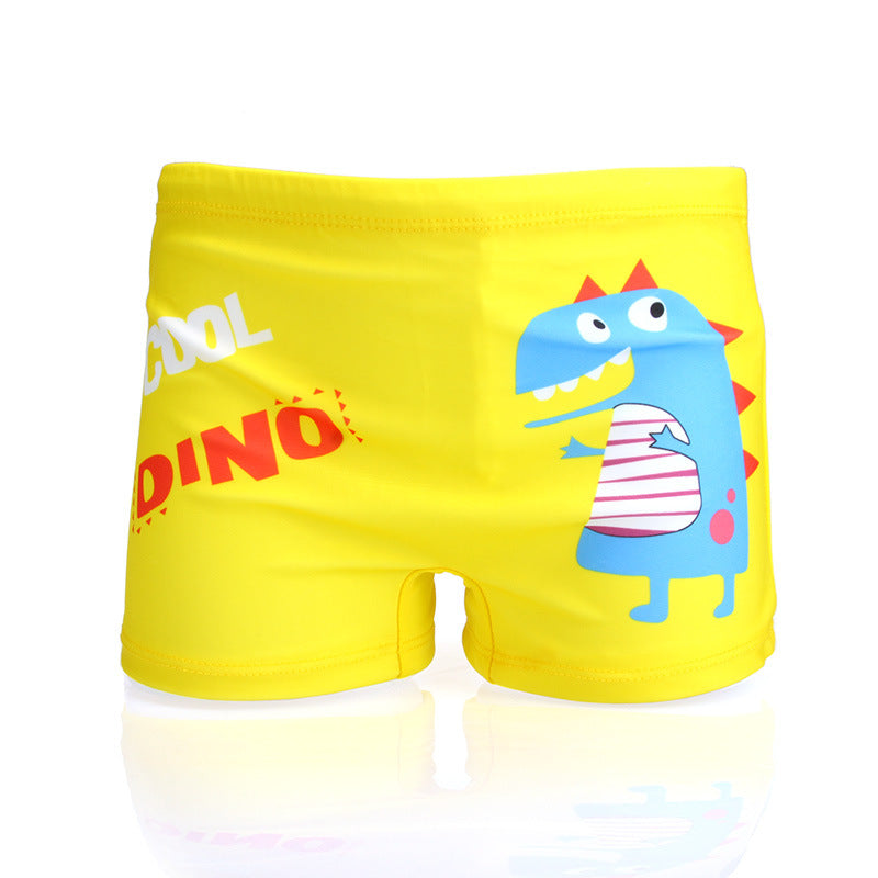 Cute cartoon swimming trunks