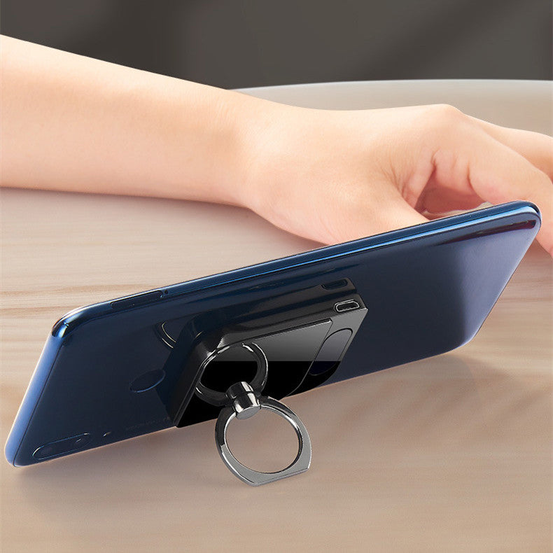 Fingerprint Sensor Touch Ignition Mobile Phone Holder Creative Usb Ring Buckle