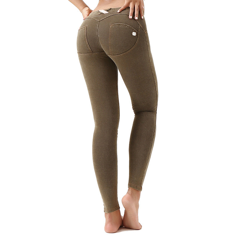 Denim Peach Hips Sweatpants