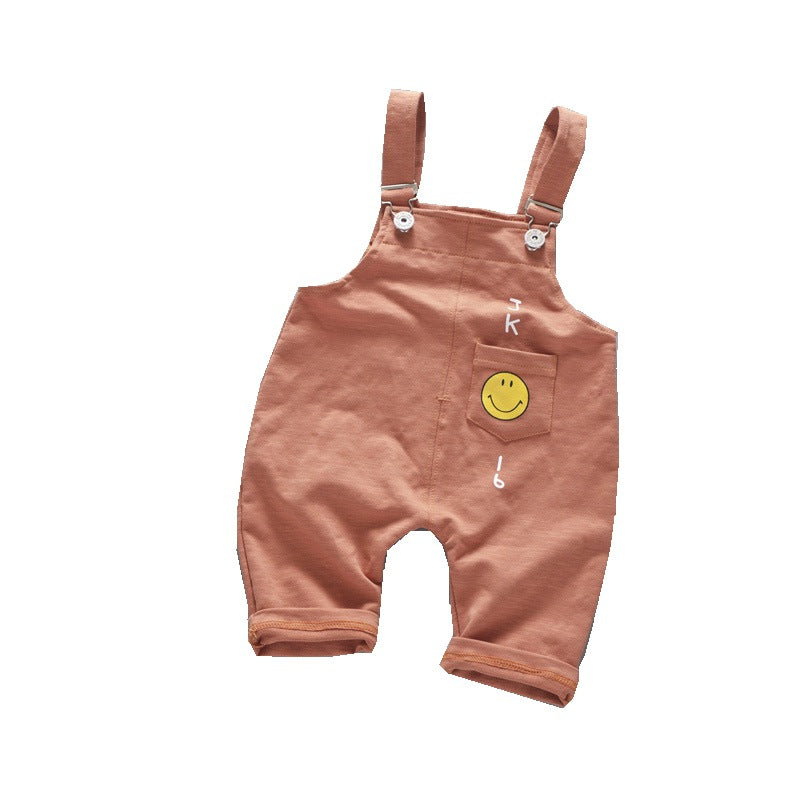 Boys' cotton and linen suspenders