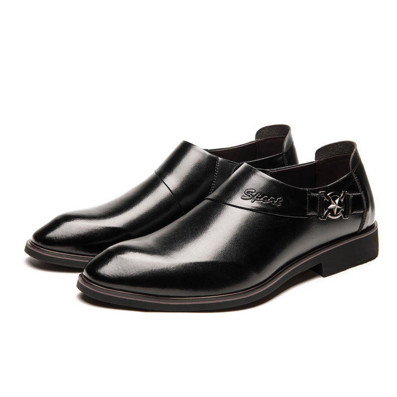 Men's business leather shoes