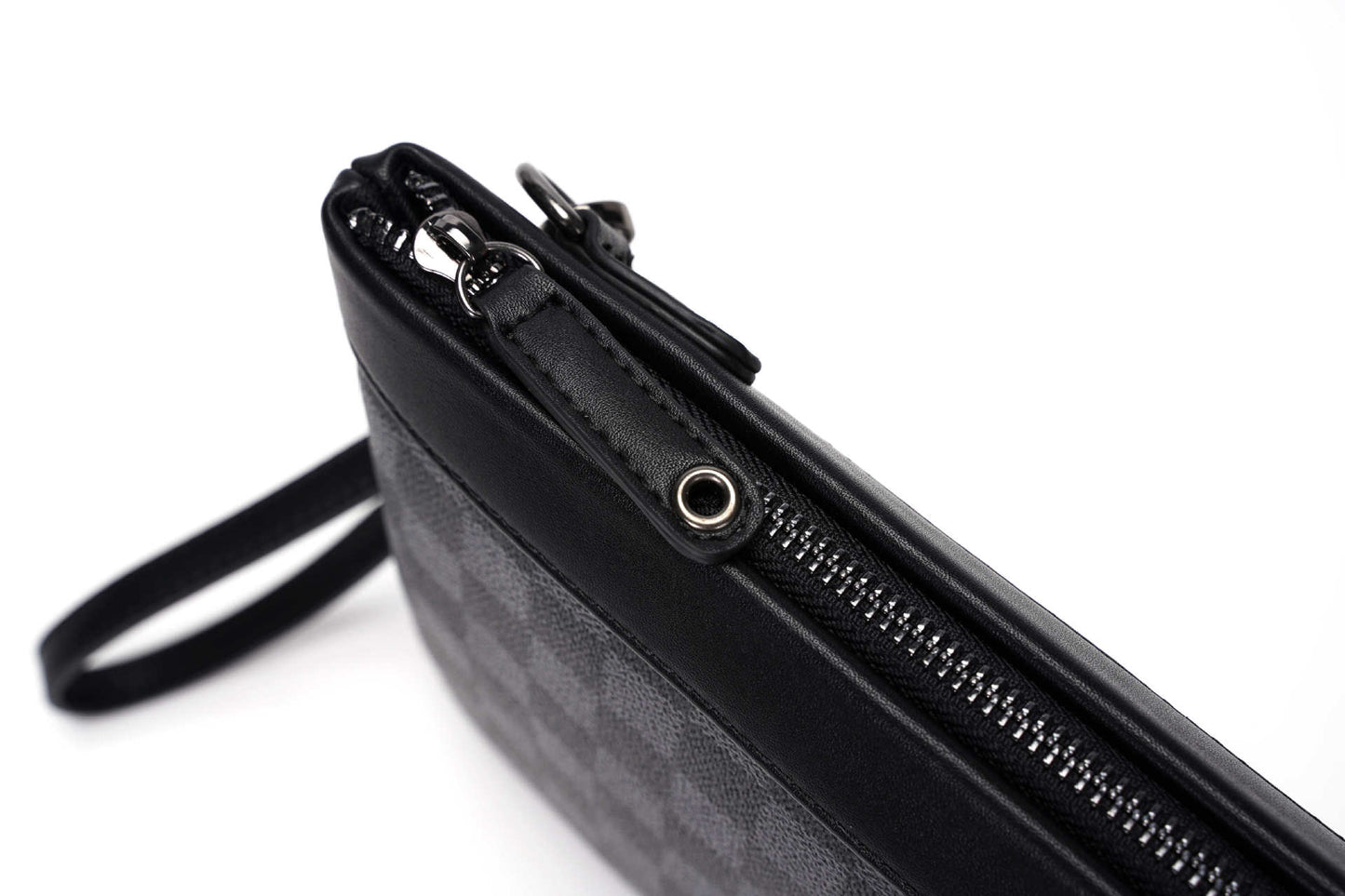 Fashion And Simple Men's Zipper Handbag