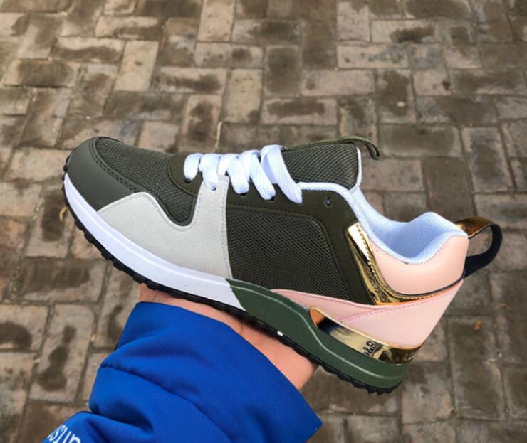 Summer Breathable Men's Shoes Casual Sports Shoes Heightened Thick Soled Shoes