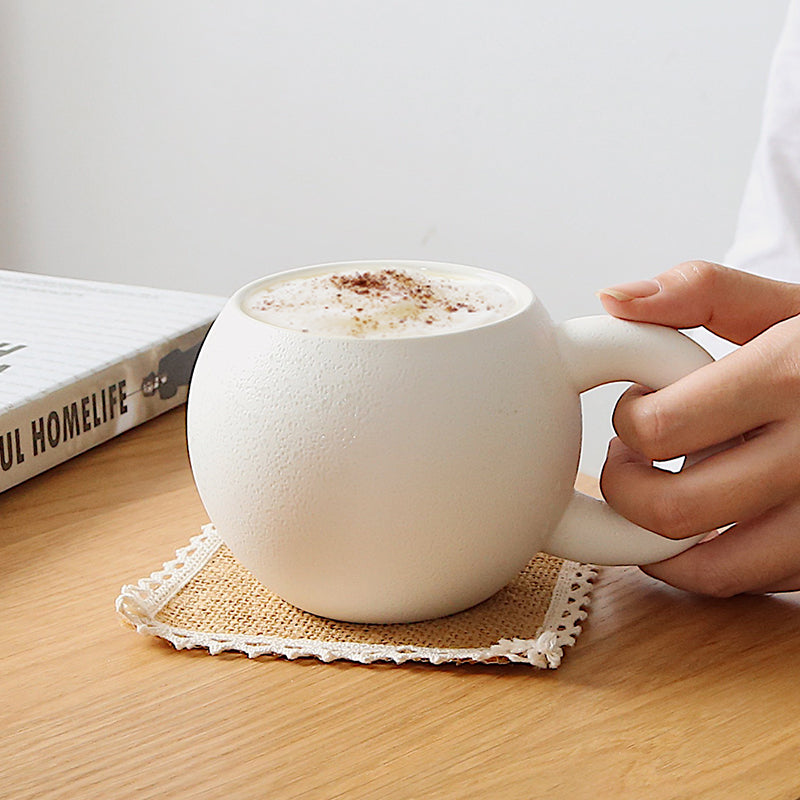 Pot Belly Milk Breakfast Cup Japanese Mug