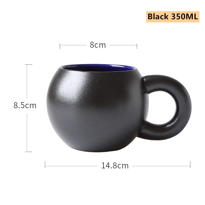 Pot Belly Milk Breakfast Cup Japanese Mug