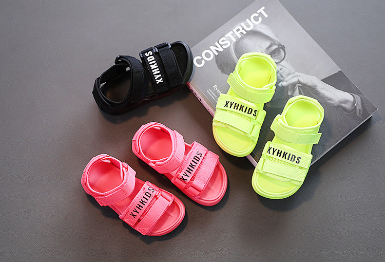 Summer Women's Children's Leisure Webbing Sports Sandals Men And Women Students Soft-Soled Beach Shoes Children's Shoes Wholesale