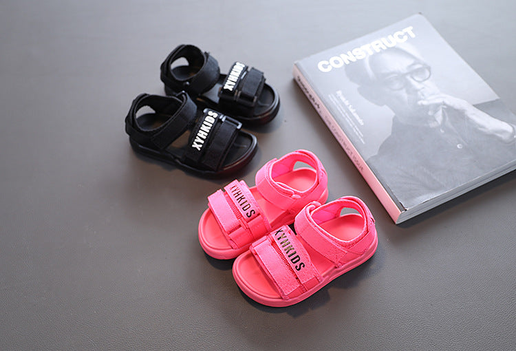 Summer Women's Children's Leisure Webbing Sports Sandals Men And Women Students Soft-Soled Beach Shoes Children's Shoes Wholesale