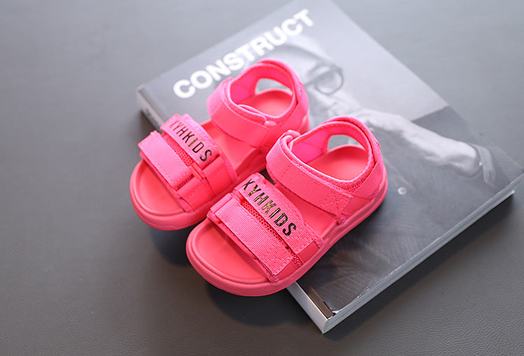 Summer Women's Children's Leisure Webbing Sports Sandals Men And Women Students Soft-Soled Beach Shoes Children's Shoes Wholesale