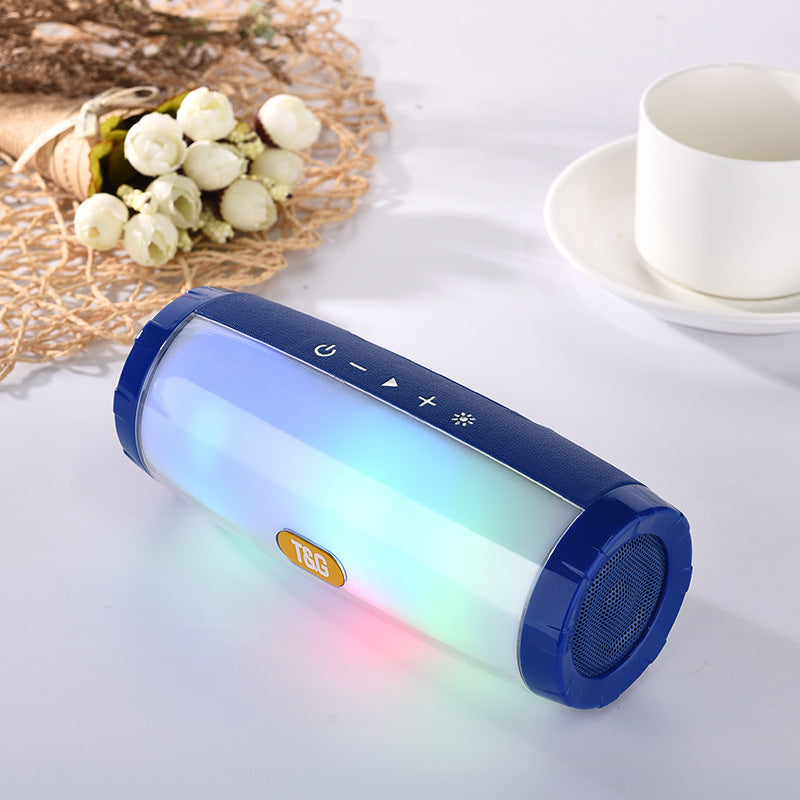 Wireless Bluetooth Speaker Portable Speaker Bluetooth Powerful High BoomBox Outdoor Bass HIFI TF FM Radio With LED Light
