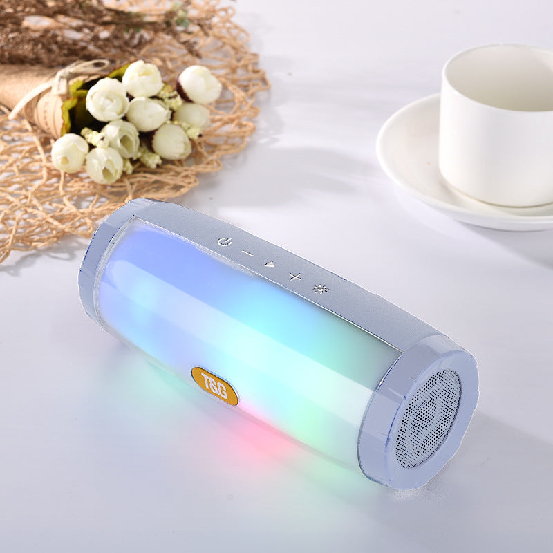 Wireless Bluetooth Speaker Portable Speaker Bluetooth Powerful High BoomBox Outdoor Bass HIFI TF FM Radio With LED Light
