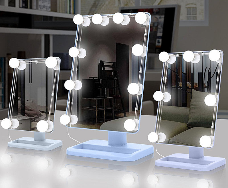 Install Toilet Mirror Bulb In Front Of Make-Up Mirror Dresser Make-Up Mirror Bulb Lamp Full Body Mirror