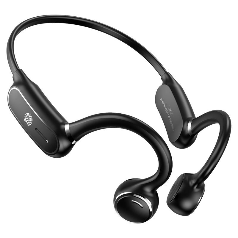 Bone Conduction Bluetooth Headset Is Painless In Both Ears Not In Ears Sports Mobile Phones