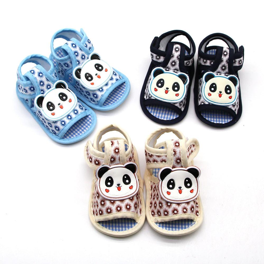 Toddler Boys Summer Shoes Cartoon Soft Sole Outdoor First Walker Shoes 0-18 Months
