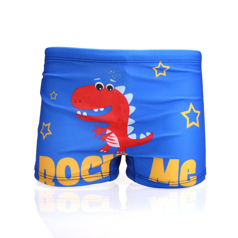 Cute cartoon swimming trunks
