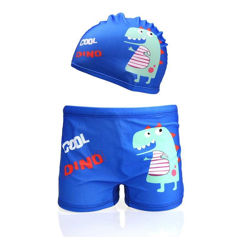 Cute cartoon swimming trunks