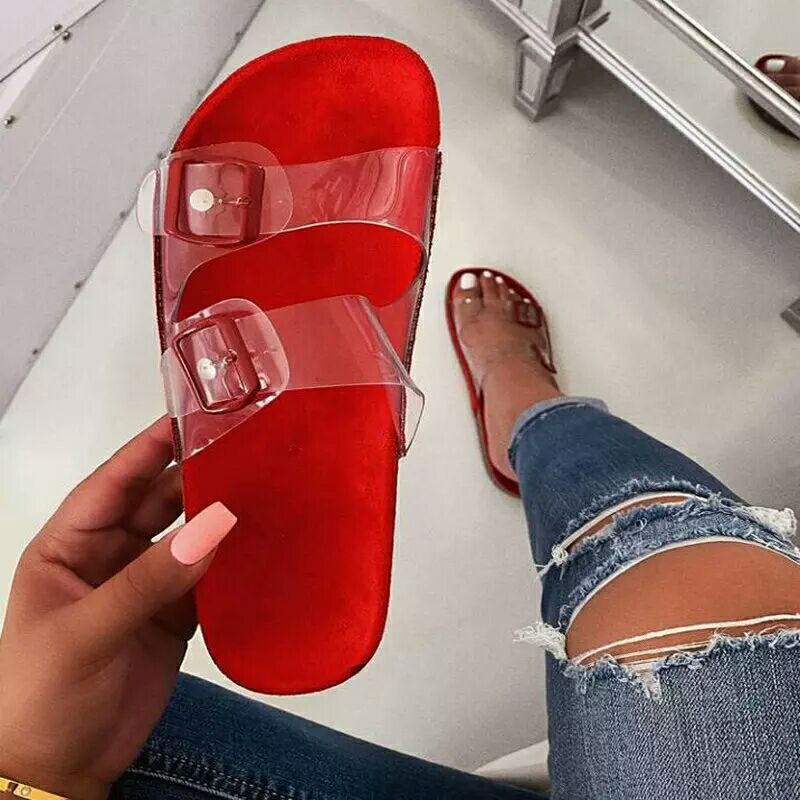 Crystal shoes slippers beach shoes