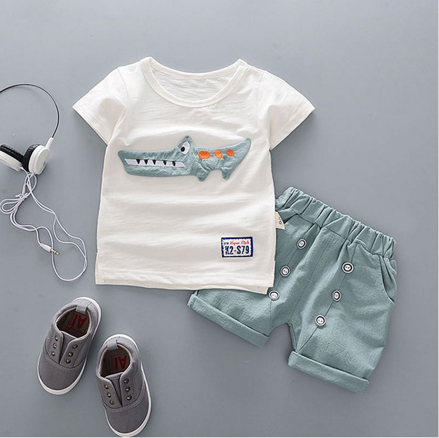 2021 summer baby boys outfits sports