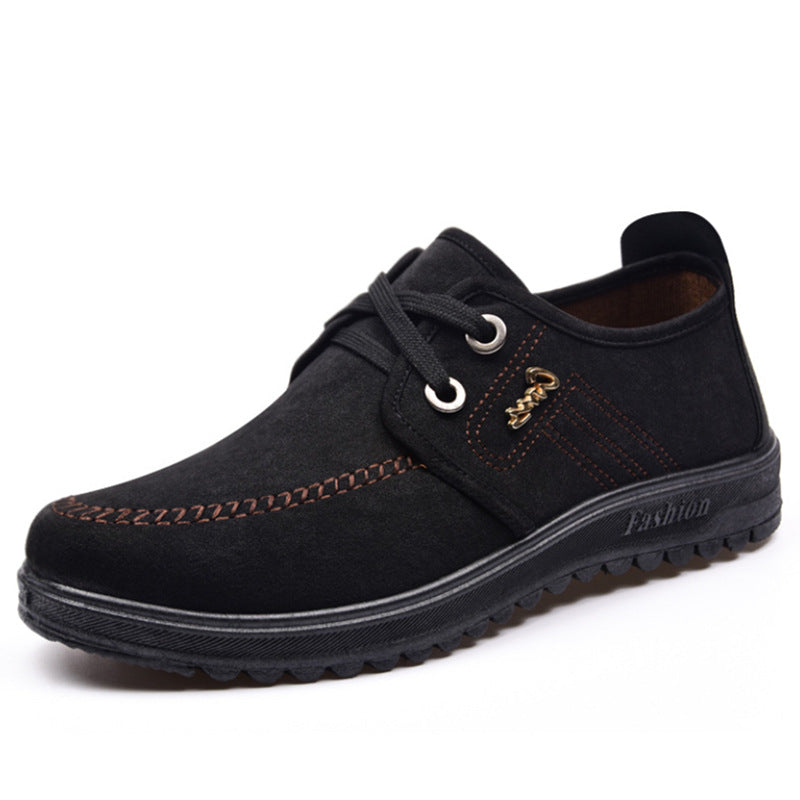 Casual Korean men's breathable shoes