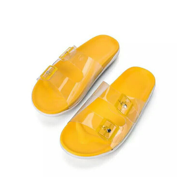 Crystal shoes slippers beach shoes