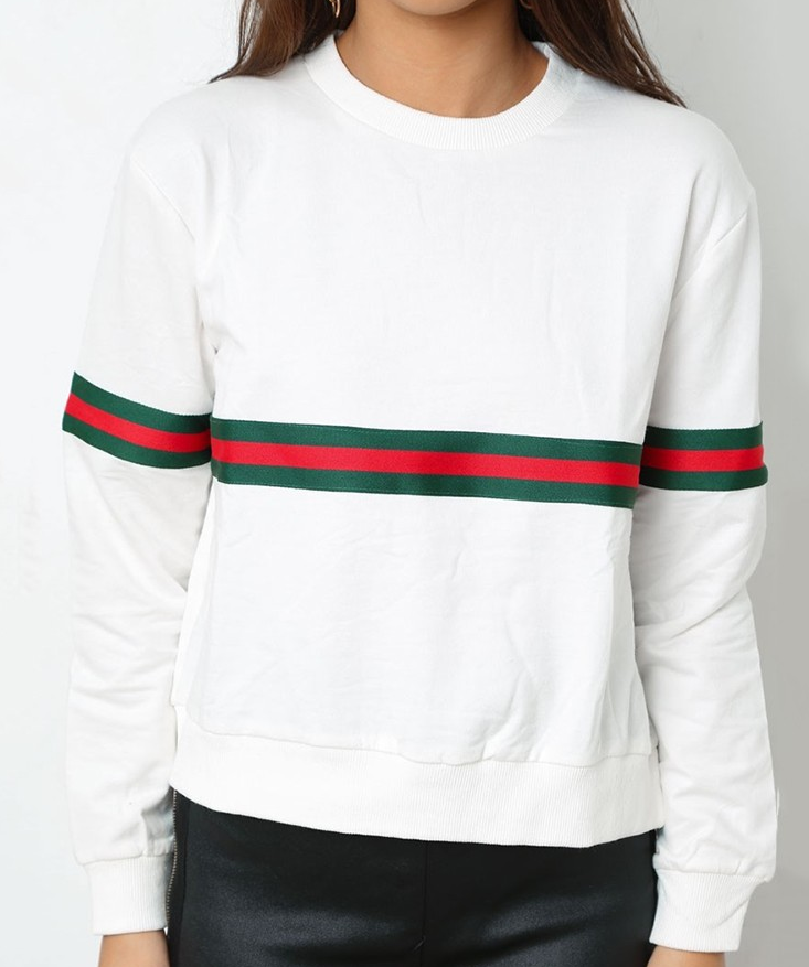 Casual stitching sweater