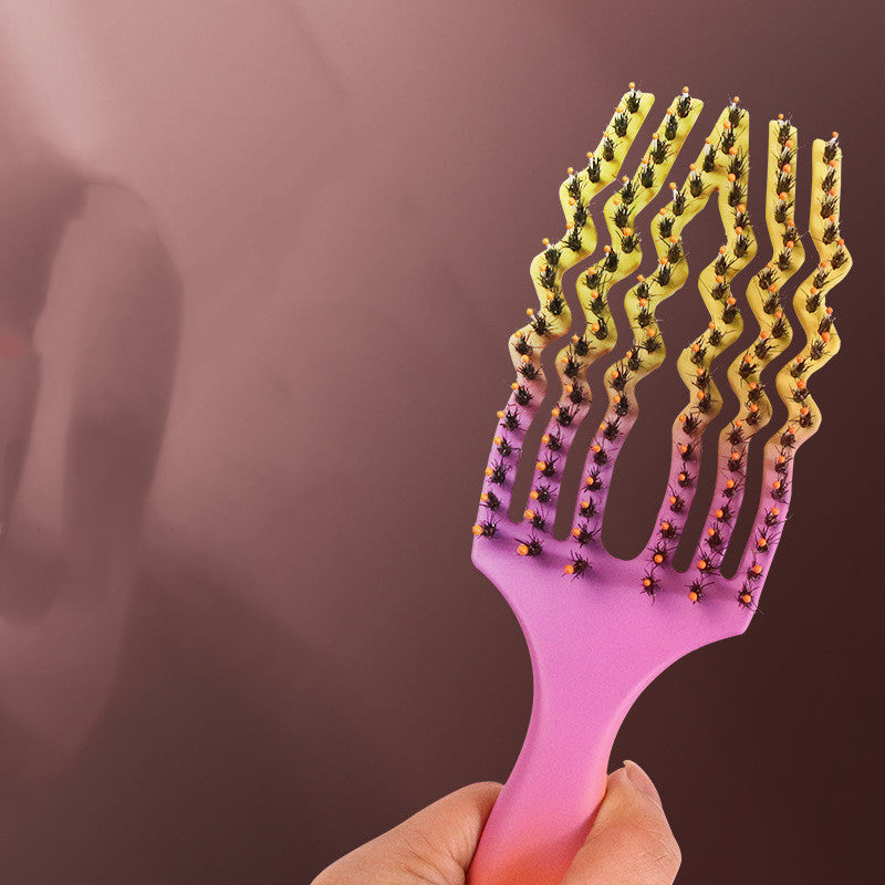 Household Fashion Simple Six-claw Arc Hairdressing Comb