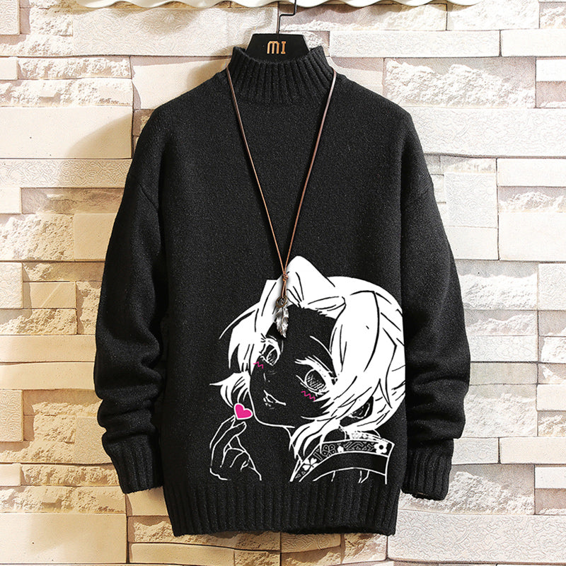 Men's Trendy Warm Fleece Thick Sweater