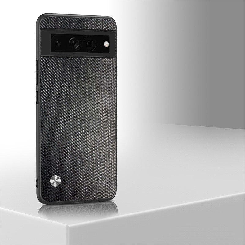 Home Fashion Solid Color Leather Pattern Mobile Phone Protective Cover