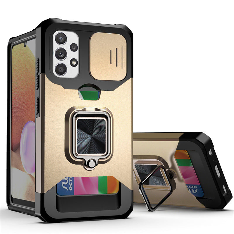 Push Window Card Phone Case Protective Cover