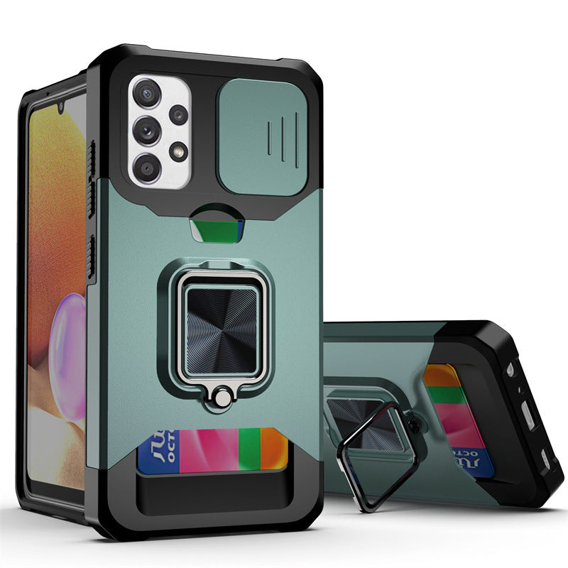 Push Window Card Phone Case Protective Cover