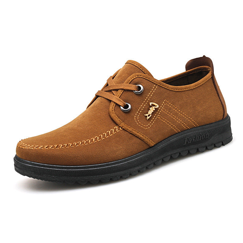 Casual Korean men's breathable shoes
