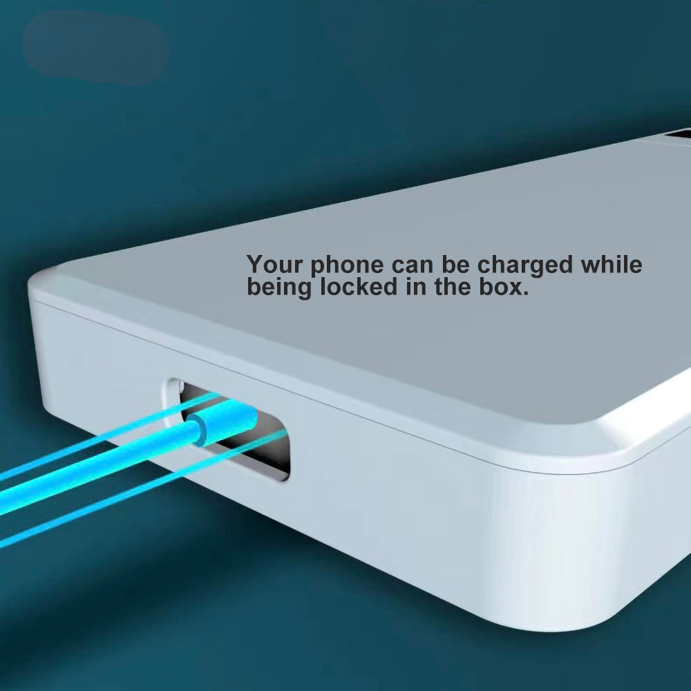 Fashion Simple Mobile Phone Timing Time Lock Box