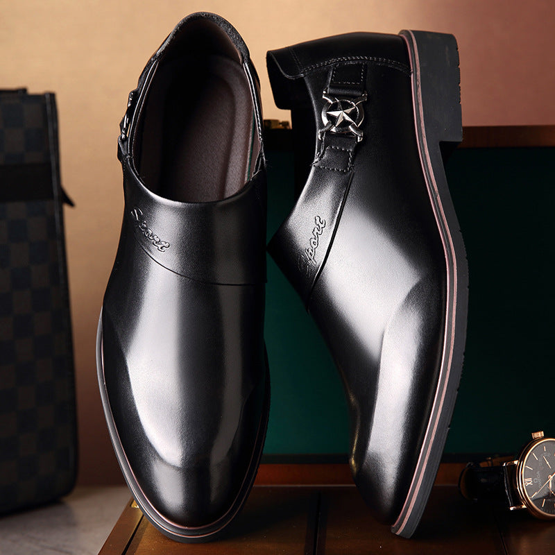 Men's business leather shoes