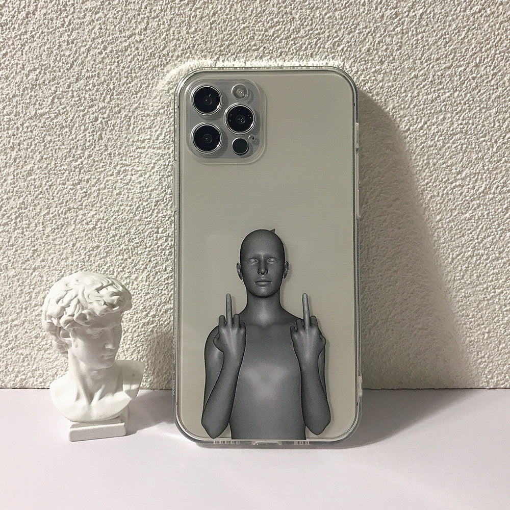 Personality And Creativity Spoof Mobile Phone Soft Shell