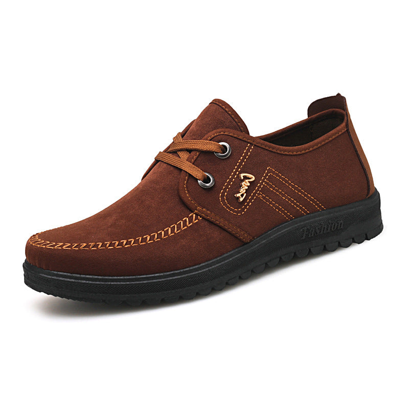 Casual Korean men's breathable shoes