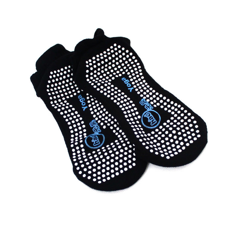 Terry-pull yoga socks
