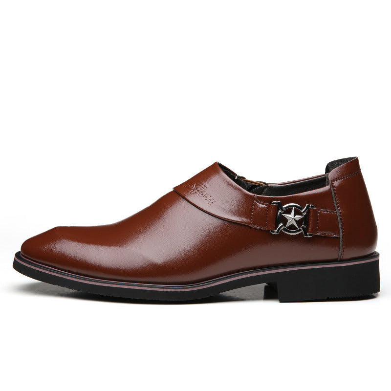 Men's business leather shoes