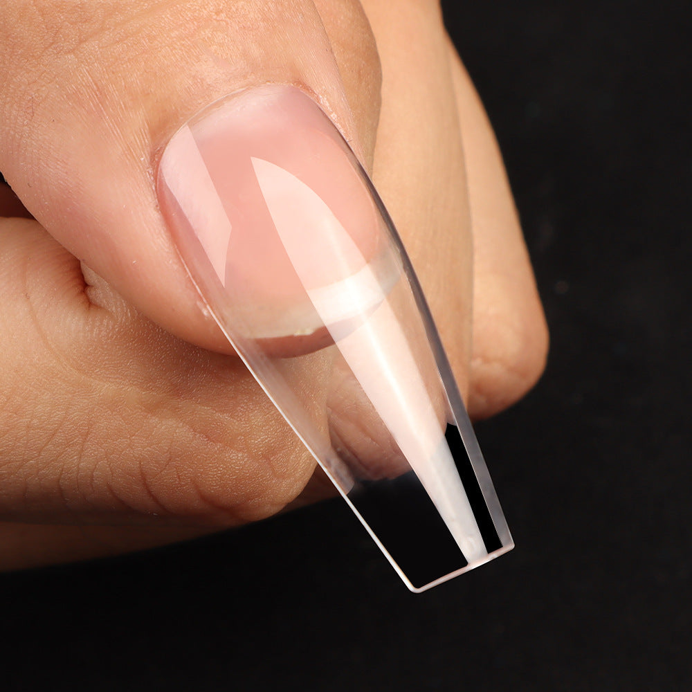 Nail Enhancement Piece 100 Pieces Bagged Transparent