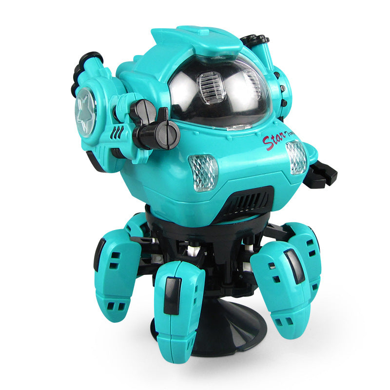 Electric Can Sing And Dance Hexapod Robot Light Music Toys For Boys And Girls