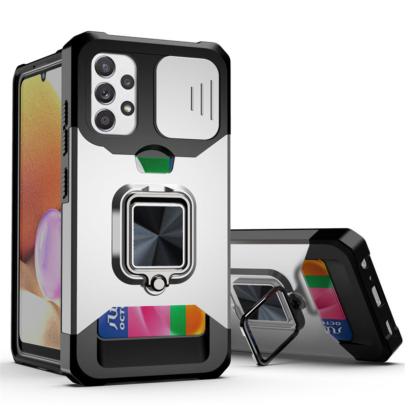Push Window Card Phone Case Protective Cover