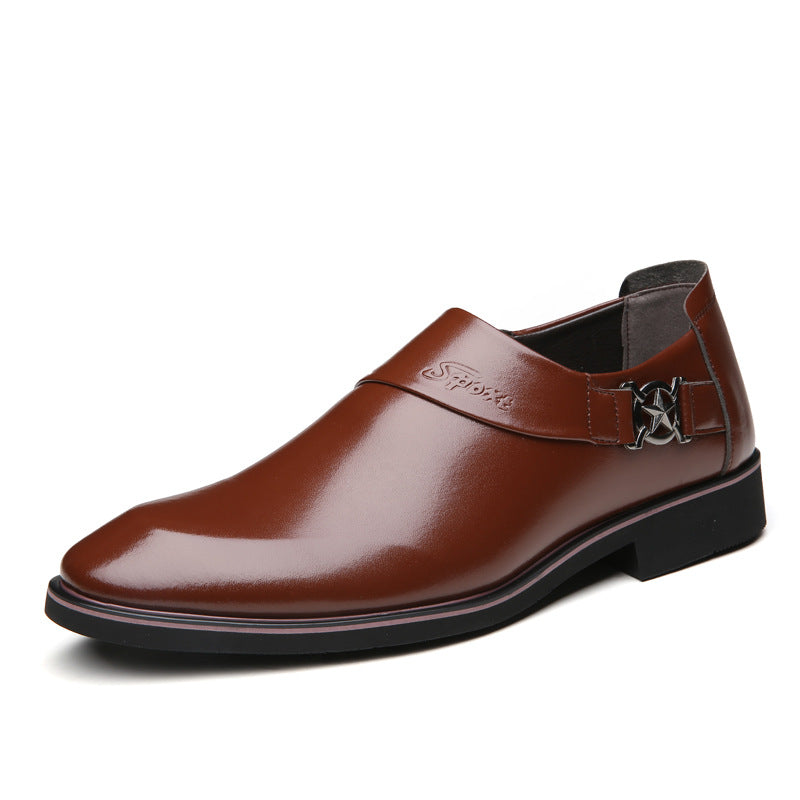 Men's business leather shoes