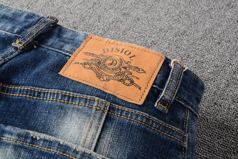 High Street Fashion Ripped Men's Jeans