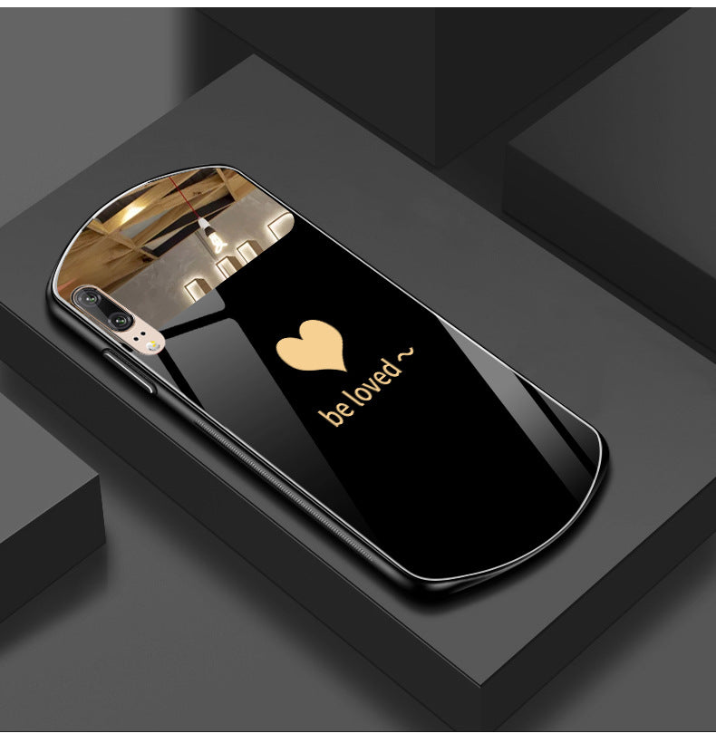 Love Touch - Up Mirror Mirror Glass Mobile Phone Case
