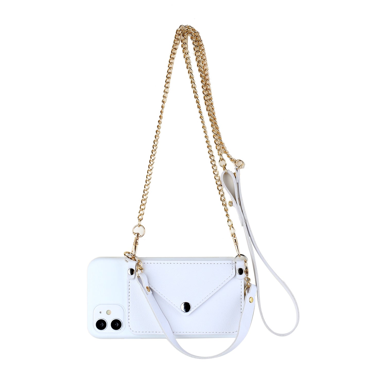 Handheld Messenger Rope Mobile Phone Case With Card Bag