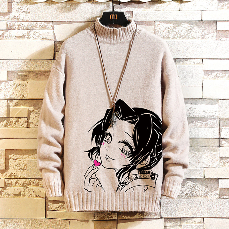 Men's Trendy Warm Fleece Thick Sweater