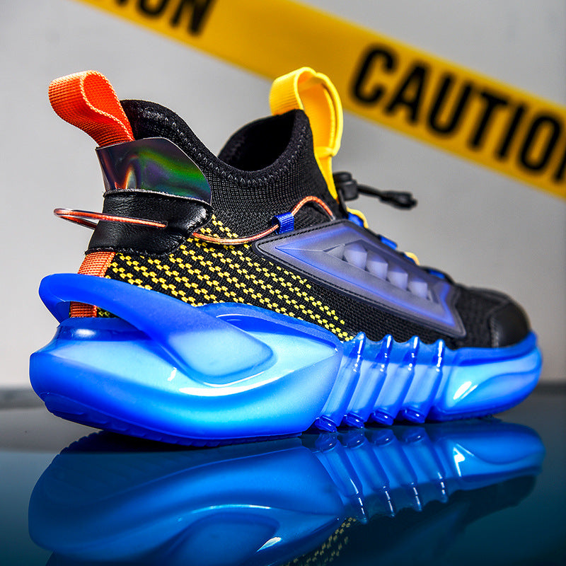 Breathable Mesh Popcorn Sports Running Shoes Casual Shoes