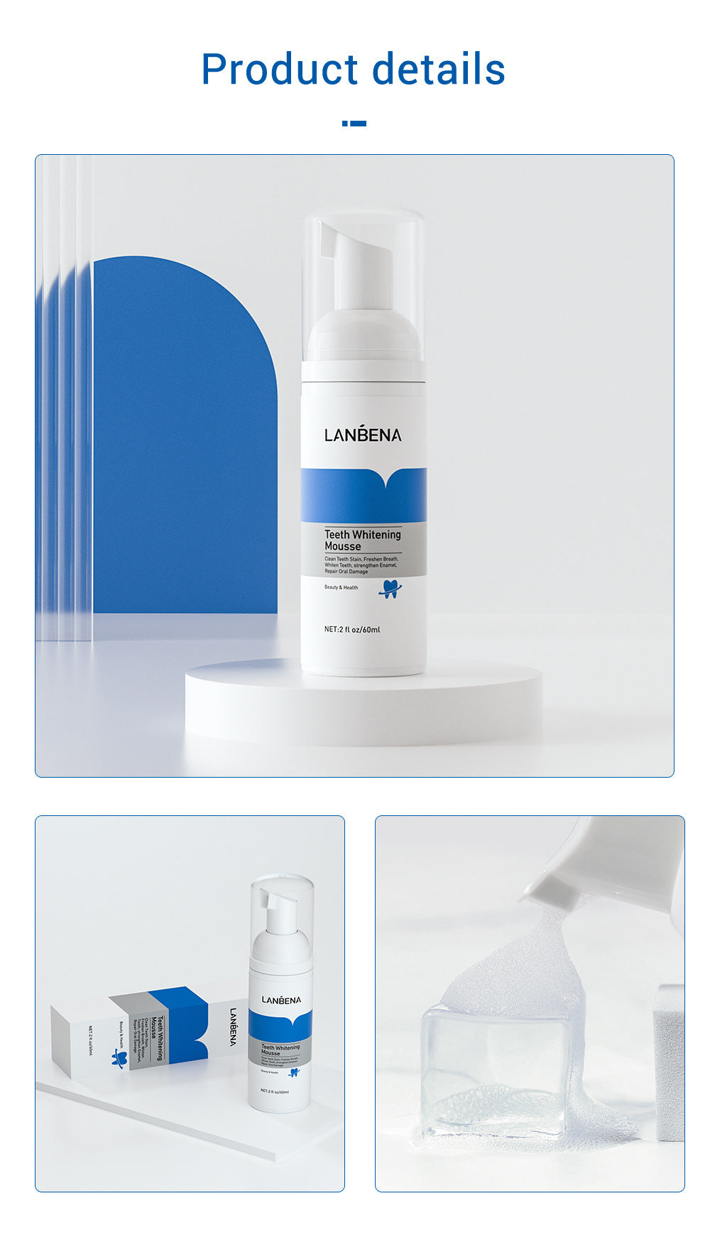 LANBENA Blue Tooth Whitening Agent