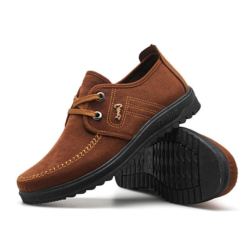 Casual Korean men's breathable shoes